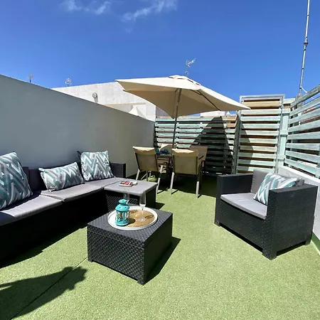 Fantastico Atico En El Casco Antiguo En A La Playa Apartament Kadyks